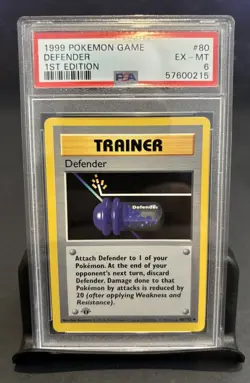 1999 Pokemon 1st Edition English Card-PSA 7 Trainer Energy Retrieval 81/102 - Image 1