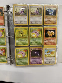 Pokemon Card Binder full of Old Cards most Cards Are In Good To Fair Condition - Image 3