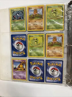 Pokemon Card Binder full of Old Cards most Cards Are In Good To Fair Condition - Image 4