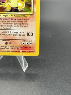 Charizard - 4/102 - Base Set Unlimited 1999 -WOTC - Holo Rare -VLP - Pokemon TCG - Image 4