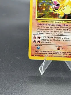 Charizard - 4/102 - Base Set Unlimited 1999 -WOTC - Holo Rare -VLP - Pokemon TCG - Image 5