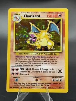 Charizard - 4/102 - Base Set Unlimited 1999 - WOTC - Holo Rare - Pokemon TCG - Image 1