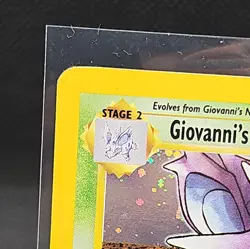 Giovanni's Nidoking (7/132) Holo Gym Challenge Pokemon Card TCG Vintage - Image 2