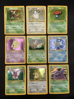 Vintage Pokemon Card Lot - Holo Rare Collection - WOTC Era Only - MP/HP - Image 1