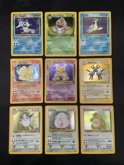 Vintage Pokemon Card Lot - Rare Holo Collection - 1999-2000 WOTC Era Only -MP/HP - Image 1