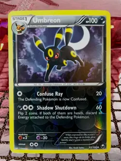 Umbreon 61/108 Dark Explorers Reverse Holo - Image 2