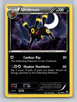 Dark Explorers Umbreon #61/108 12080 - Image 1