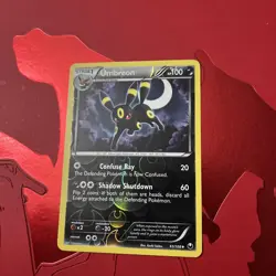 Pokemon TCG Umbreon Dark Explorers Reverse Holo Card 61/108 NM Condition USA - Image 1