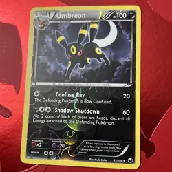 Pokemon TCG Umbreon Dark Explorers Reverse Holo Card 61/108 NM Condition USA - Image 2