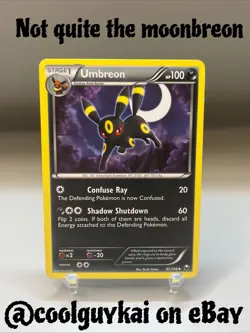 Pokemon Umbreon 61/108 Dark Explorers Regular - Image 1