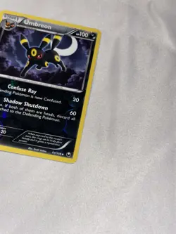Umbreon 61/108 Pokemon Card TCG B&W Dark Explorers Reverse Holo Uncommon NM - Image 5