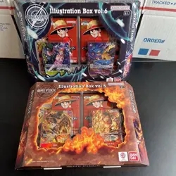One Piece TCG Illustration Box Vol.5 & Vol.6 Sealed Bundle OP13 & PRB02 ✨❤‍🔥 - Image 1
