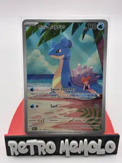 NM Misty's Lapras 194/182 Sv10: Destined Rivals Illustration Rare Pokemon Card - Image 1