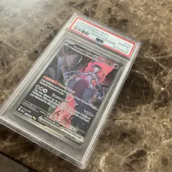 2025 Pokemon TCG Team Rocket’s Mewtwo EX 231/182 SIR Destined Rivals PSA 10 Gem - Image 2