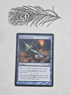 Mental Misstep X1 New Phyrexia Regular Non Foil Mtg Magic The Gathering - Image 1