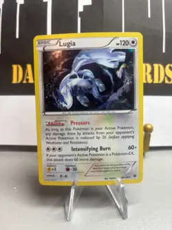 Pokemon TCG Pokemon Lugia cracked ice Holo Rare 78/124 fates collide - Image 1