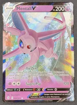 CARTE POKEMON MENTALI V 064/203 🇫🇷 FR 🇫🇷 EVOLUTION CELESTE - Image 1