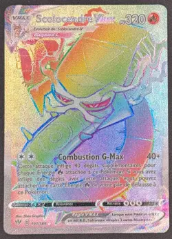 CARTE POKEMON SCOLOCENDRE VMAX 191/189 🇫🇷 FR 🇫🇷 TENEBRES EMBRASEES - Image 1