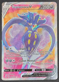 CARTE POKEMON SEPIATROCE V 186/192 🇫🇷 FR 🇫🇷 CLASH DES REBELLES - Image 1