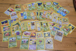 Lot de 95 cartes Pokemon set jungle FR edition 1 et 2 - Image 1