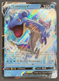 CARTE POKEMON LOKHLASS V 049/202 🇫🇷 FR 🇫🇷 EPEE ET BOUCLIER - Image 1
