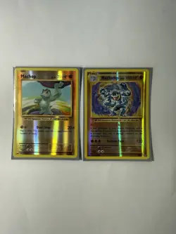 Pokemon TCG Machop & Machamp XY Evolutions Reverse Holo Bundle Near Mint - Image 3