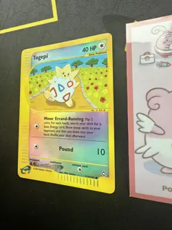 Pokemon Card Togepi 114/147 Reverse Holo Aquapolis 014💎NM LP+💎 - Image 3