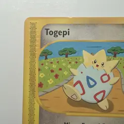 Pokemon TCG Togepi 114/147 Aquapolis Non Holo Common 2002 LP Nintendo Card - Image 2