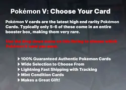Pokemon V - Choose Your Card - Ultra Rare, Full Art Holo TCG - All Available NM - Image 2