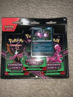 Pokemon TCG - Scarlet & Violet: Shrouded Fable - 3 Pack Blister Collection - Image 1