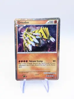Pokemon TCG Groudon Call of Legends SL4 Holo Shiny Holo Rare - Image 1