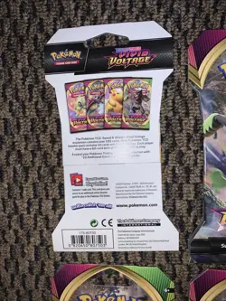 Pokemon TCG SWORD AND SHIELD VIVID VOLTAGE BOOSTER PACKS Lot of 6 820650807503 - Image 4