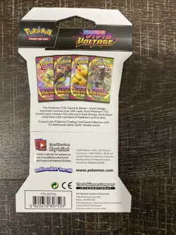 Pokemon Sword And Shield Vivid Voltage TCG Booster Pack New Sealed In Hand 820650807503 - Image 2