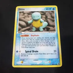 2005 Pokemon - Ditto [Squirtle] - 64/113 - [EX Delta Species] - Common - LP/MP - Image 1