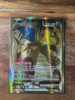 Dragonite-EX Evolutions Full Art Holo Card 106/108 Ultra Rare Pokemon TCG NM - Image 1