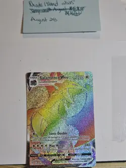 Pokemon TCG - Salamence VMAX - Rainbow Secret Rare 194/189 - Darkness Ablaze - Image 1