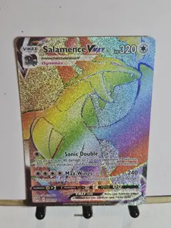 Pokemon TCG - Salamence VMAX - Rainbow Secret Rare 194/189 - Darkness Ablaze - Image 2