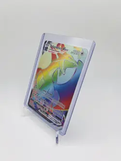 Pokemon Salamence VMAX Secret Rare Rainbow NM Darkness Ablaze 194/189 - Image 3