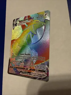 Pokemon Salamanca VMAX Secret Rare Rainbow NM Darkness Ablaze 194/189 - Image 3
