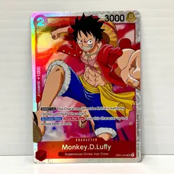 One Piece TCG - PRB01 The Best - Monkey D Luffy OP01-024 SR - English - Image 1