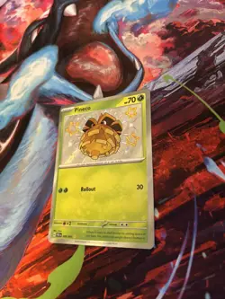 Pokemon TCG Pineco 099/091 (Baby Shiny Rare) Paldean Fates - Image 3