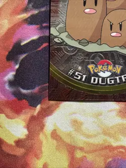 Pokemon 2000 Topps Chrome Dugtrio #51 TV Series 1 - Image 5