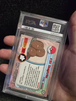 PSA 10 2000 Pokemon Game Topps Chrome Dugtrio Spectra TV Rare Base Series 1 GEM - Image 4