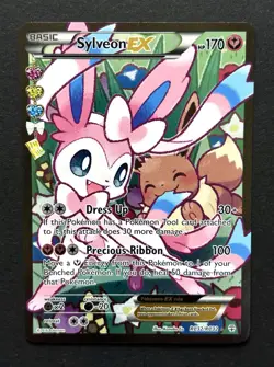 Pokemon Card - Sylveon EX (Full Art) RC32-32 Generation: Radiant Collection Holo - Image 1
