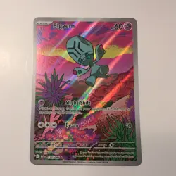Elgyem 120/086 Illustration Rare Pokemon Scarlet Violet Black Bolt NM English - Image 1