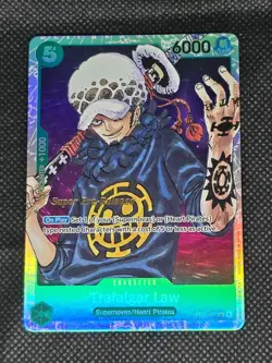 Trafalgar Law - ST02-009 - Super Pre-release Stamped - One Piece English - Image 1