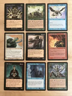 9 x Vintage LEGIONS Cards - Magic The Gathering - Bulk MTG - Image 1