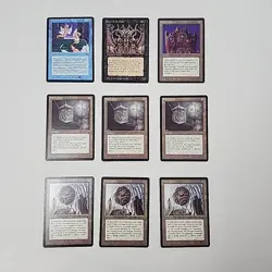 Lot of 9 Vintage Magic The Gathering MTG The Dark Cards Rare Uncommon 1994 NM/M - Image 1