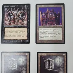 Lot of 9 Vintage Magic The Gathering MTG The Dark Cards Rare Uncommon 1994 NM/M - Image 3