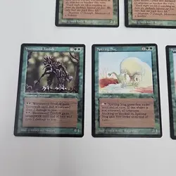 Lot of 9 Vintage Magic The Gathering MTG The Dark Cards Rare Uncommon 1994 NM/M - Image 4